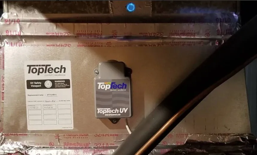 Slide of TONY'S AC & HEATING