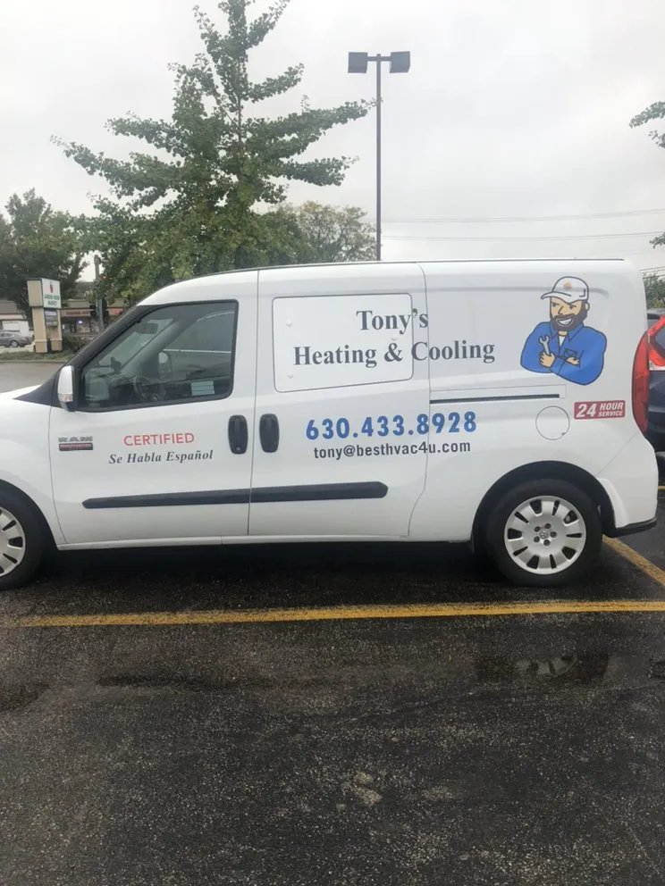 Slide of Tony’s Heating And Cooling