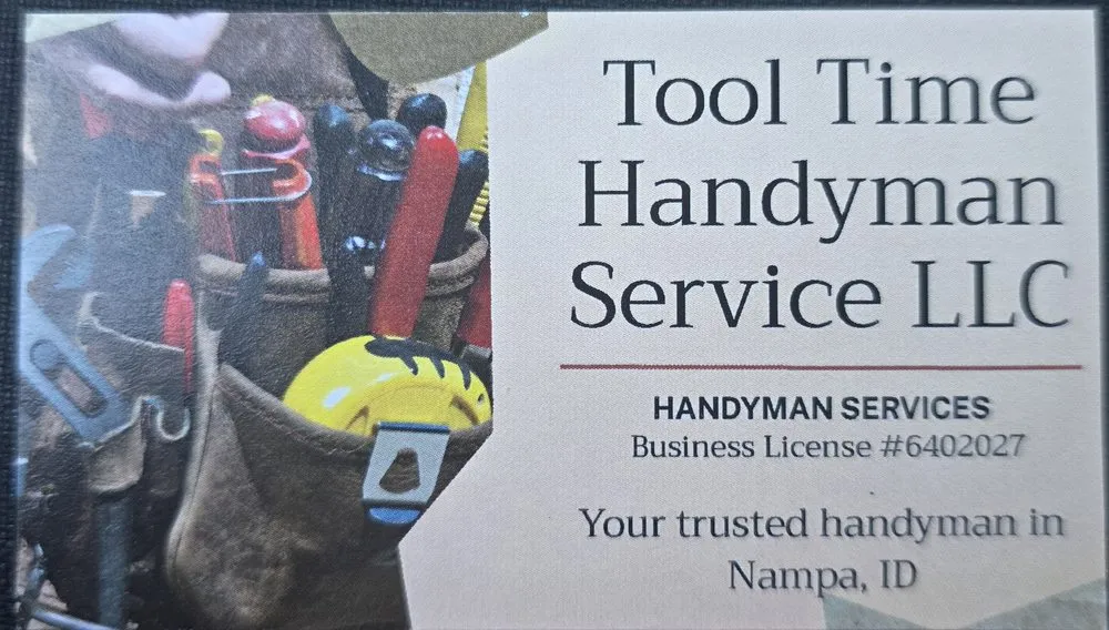 Slide of Tool Time Handyman Services