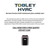 Slide of Tooley HVAC