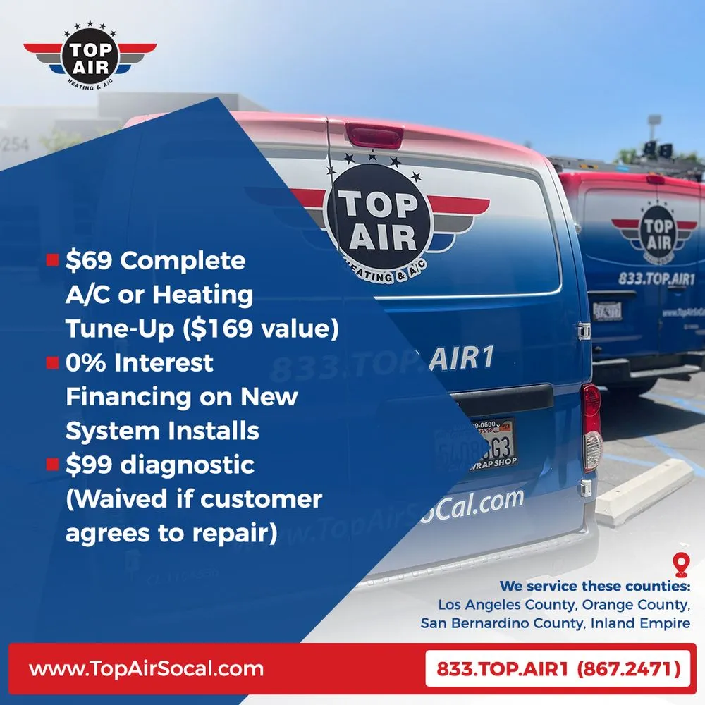 Slide of Top Air Heating & A/C