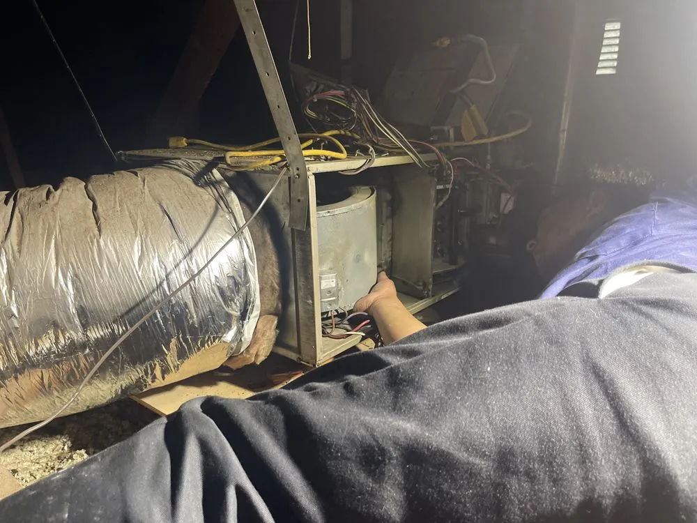 Slide of Top Air Heating & A/C