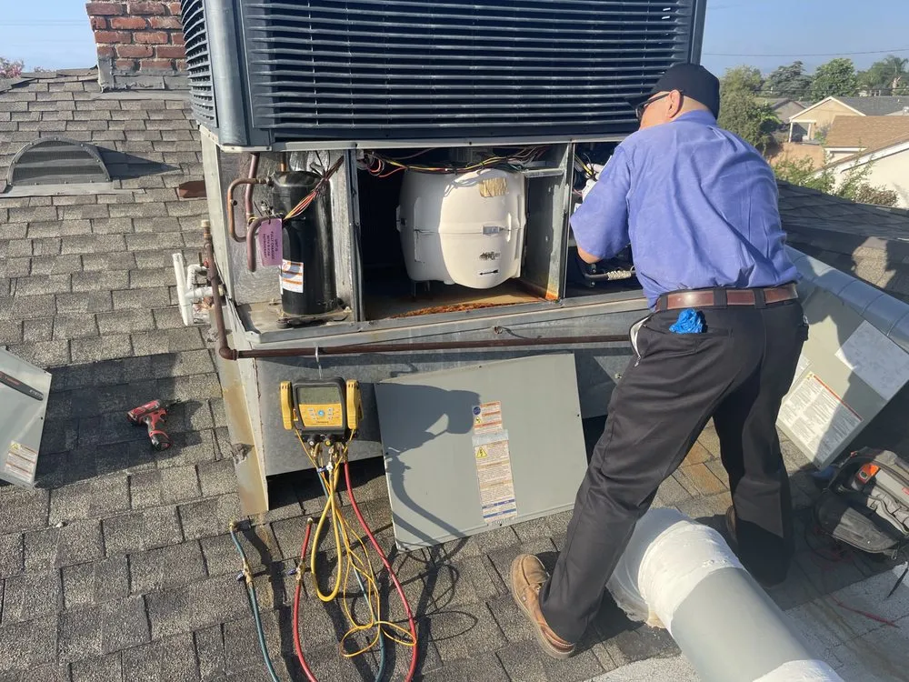 Slide of Top Air Heating & A/C