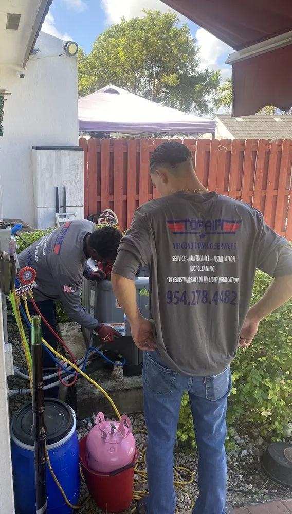 Slide of Top Air Services