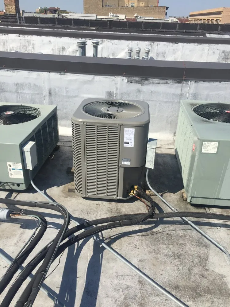 Slide of Top Central AC Maintenance