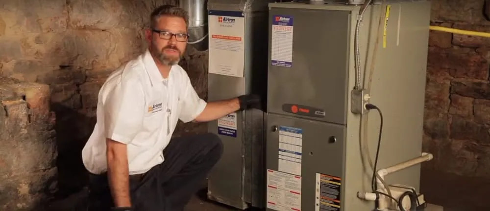 Slide of Top Furnace Repair