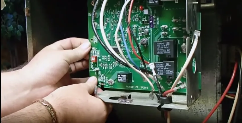 Slide of Top Furnace Repair