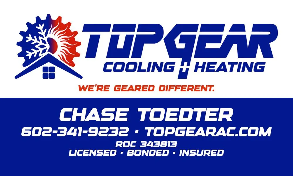 Slide of Top Gear Cooling and Heating
