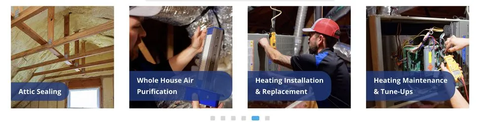 Slide of Top Gun Heating and Air