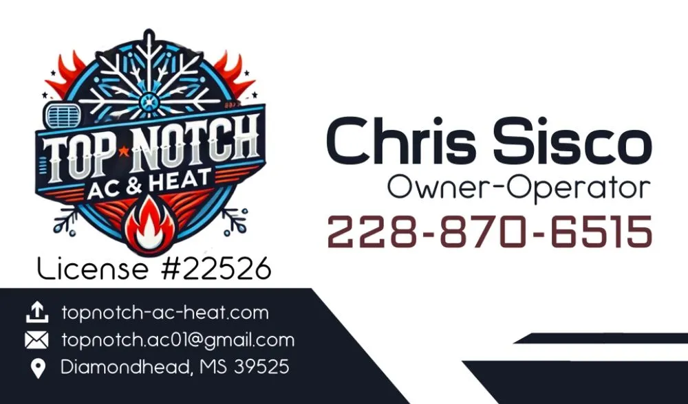 Slide of Top Notch AC & Heat