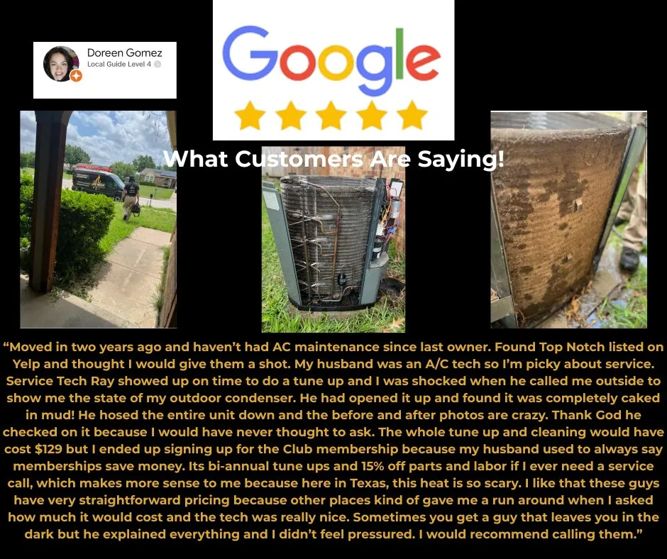 Slide of Top Notch Heating and Air