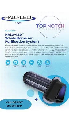 Top Notch Heating And Cooling Logo