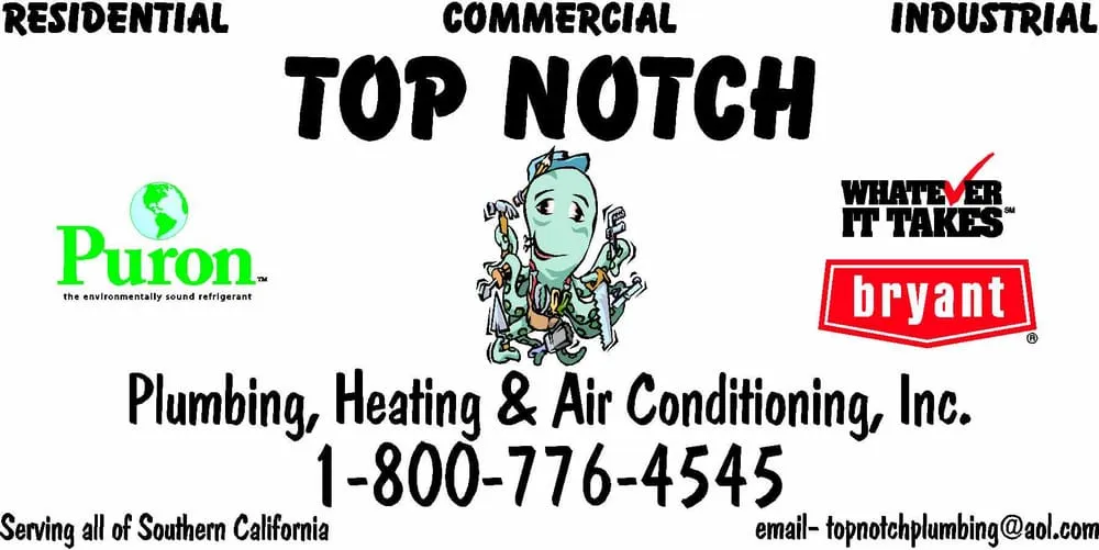 Slide of Top Notch Plumbing Heating & Air Conditioning - Corona
