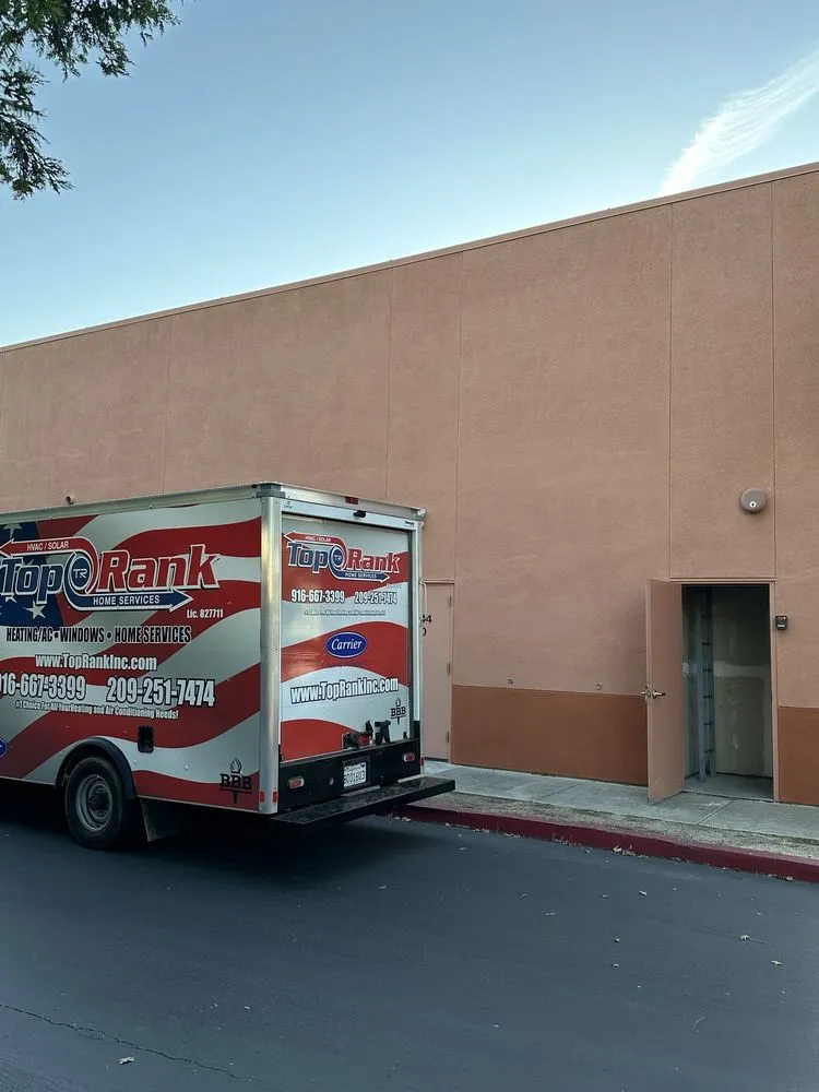 Slide of Top Rank Heating and Air Conditioning