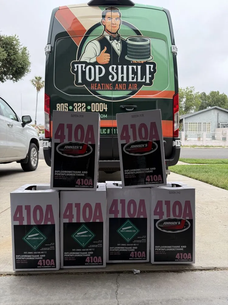 Slide of Top Shelf Heating and Air