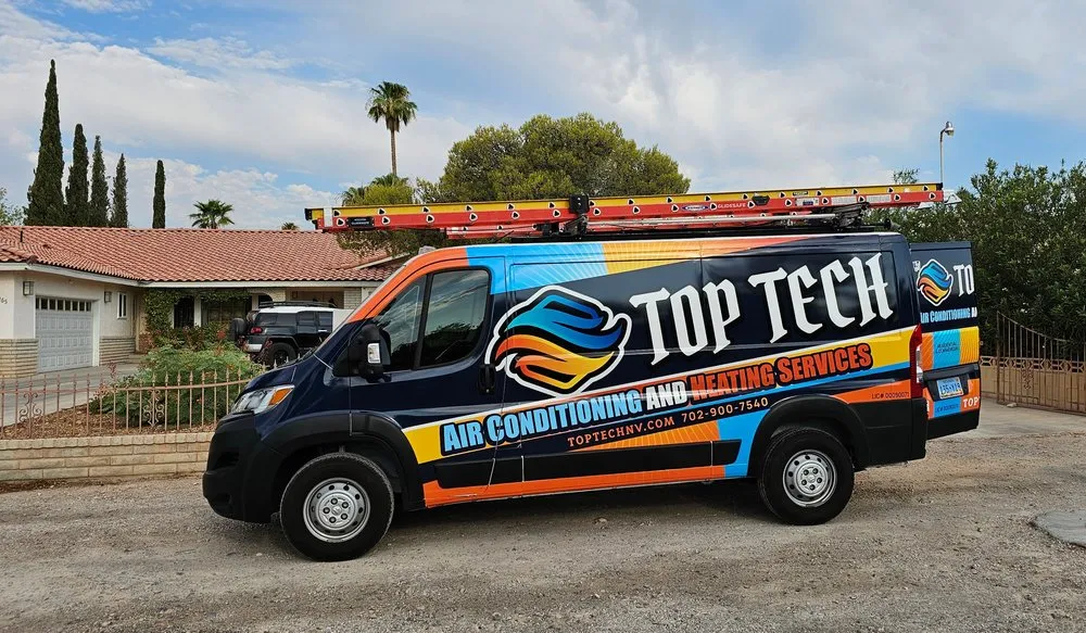 Slide of Top Tech Air Conditioning and Heating Services
