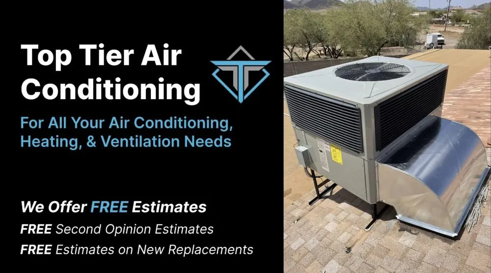 Slide of Top Tier Air Conditioning Heating & Ventilation