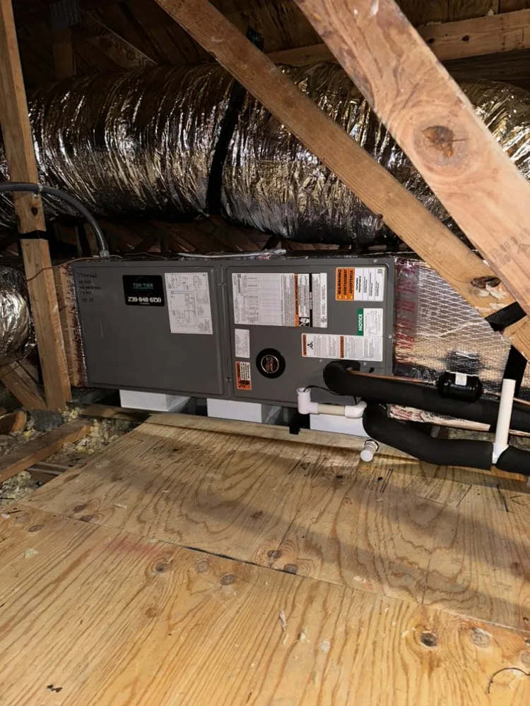 Slide of Top Tier Cooling and Heating