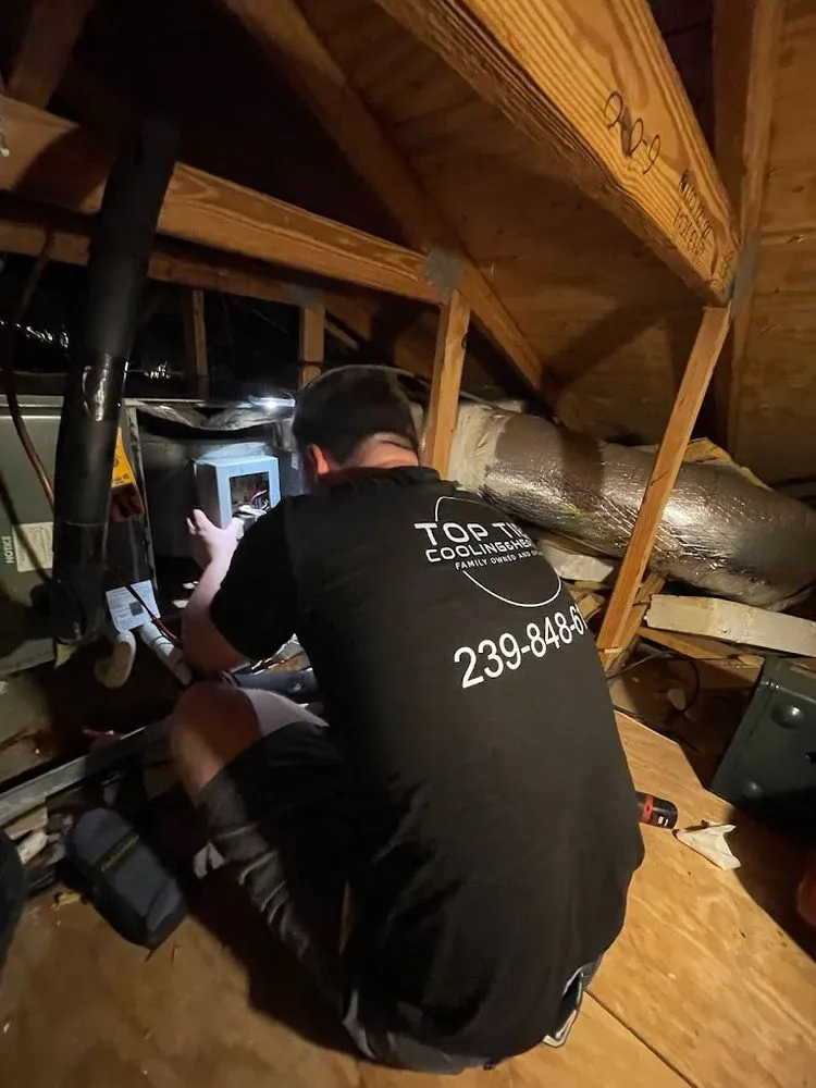 Slide of Top Tier Cooling and Heating