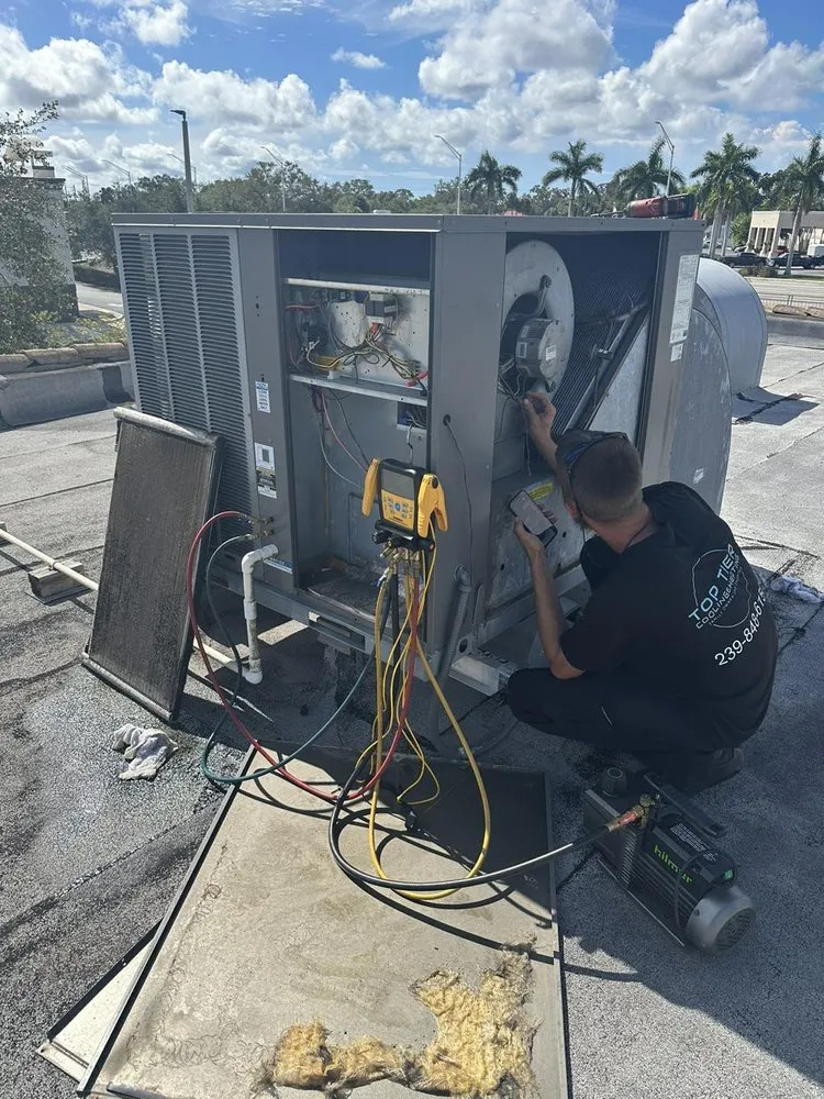 Slide of Top Tier Cooling and Heating