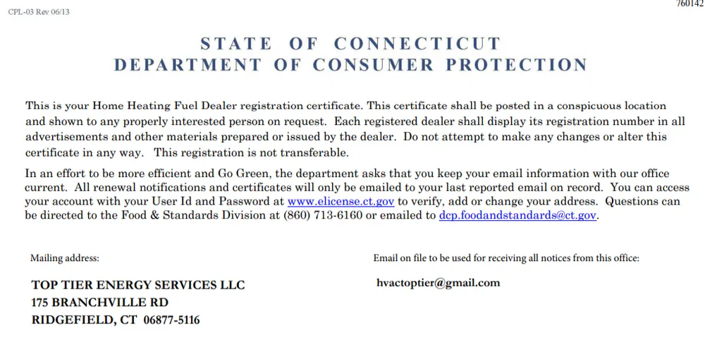 Slide of Top Tier Heating and Cooling