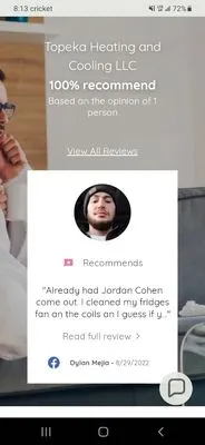 Topeka Heating And Cooling Logo