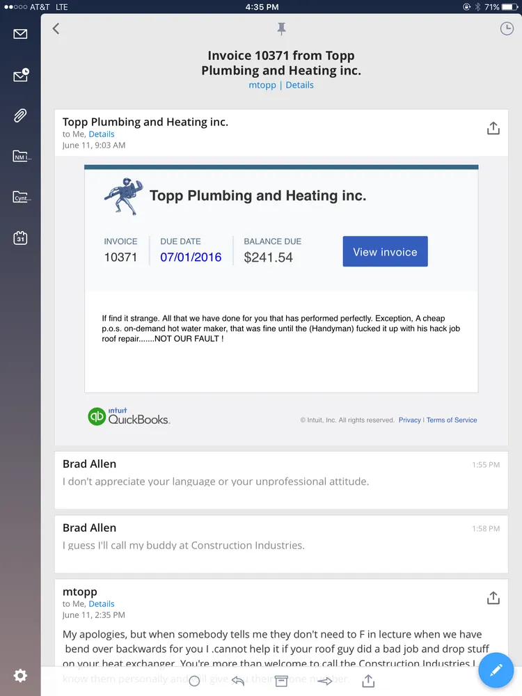 Slide of Topp Plumbing & Heating