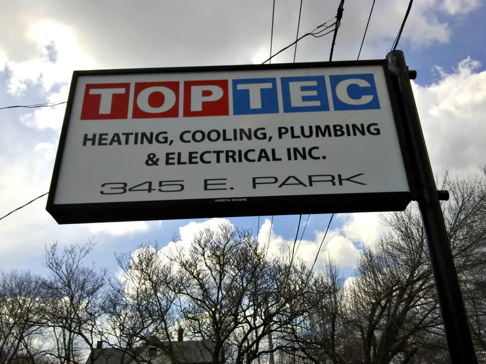 Slide of TopTec Heating, Cooling, Plumbing & Electrical