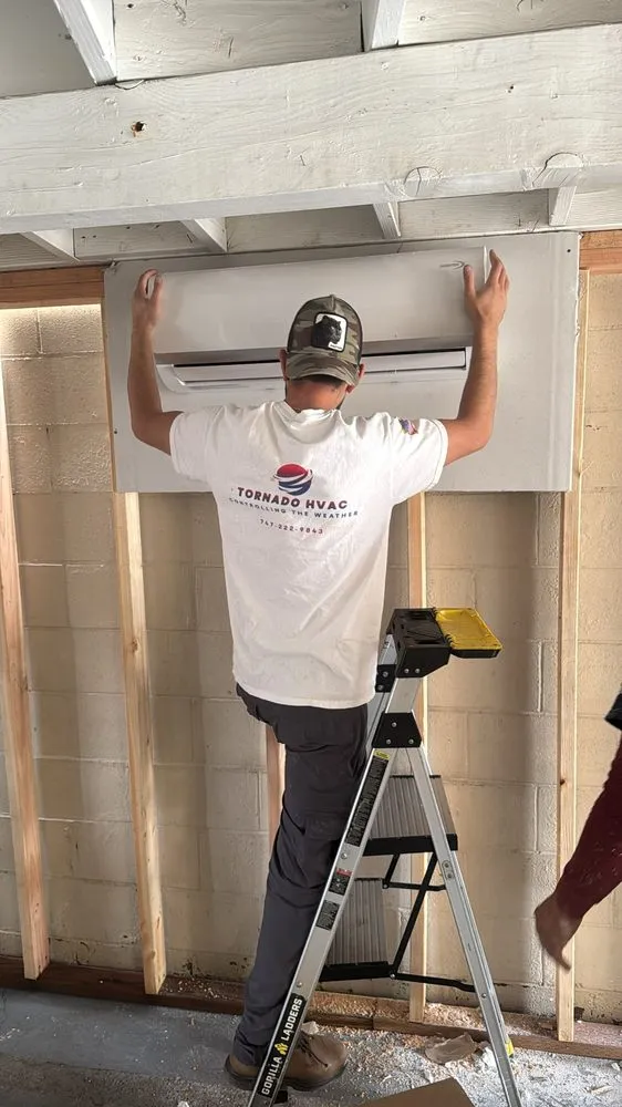 Slide of Tornado HVAC