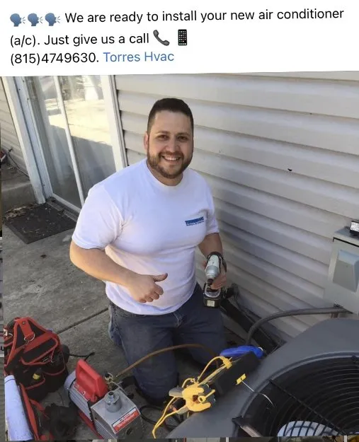 Slide of Torres HVAC