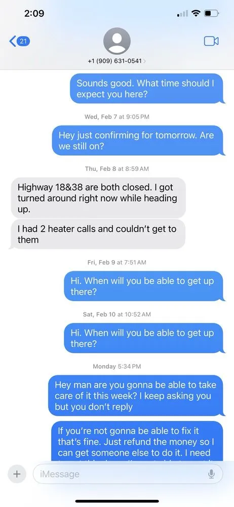 Slide of Toscano’s Heating And Air Conditioning