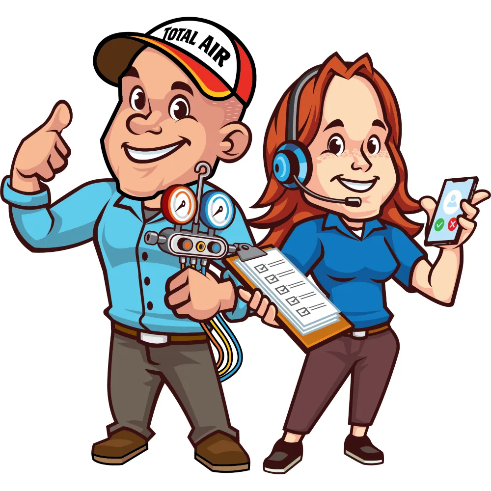 Slide of Total Air Heating & Air Conditioning