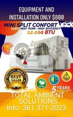 Total Ambient Solutions Ductless Logo