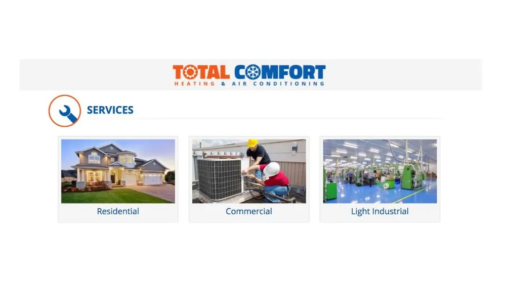 Slide of Total Comfort Heating & Air Conditioning