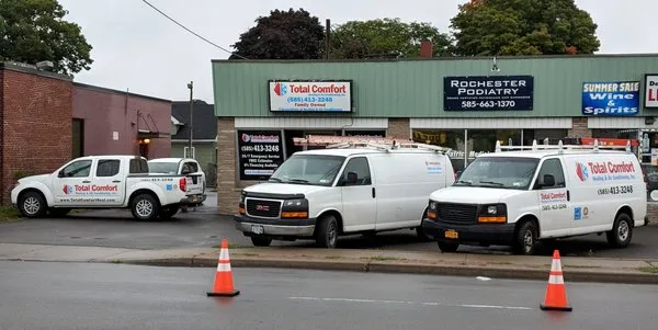 Total Comfort Heating And Air Conditioning Logo