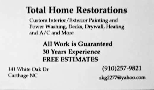 Slide of Total Home Restorations