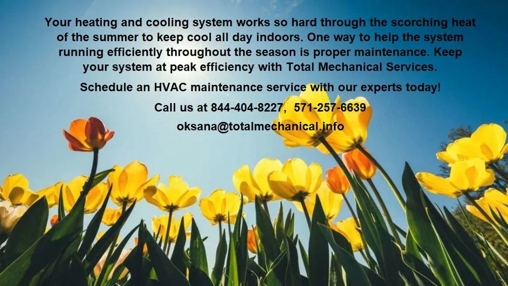 Slide of Total Mechanical Services