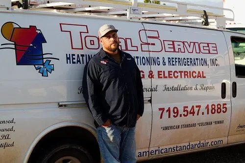 Slide of Total Service Heating Air Conditioning & Refrigeration