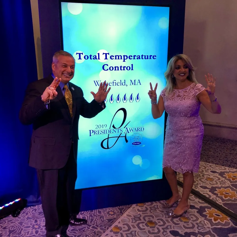 Slide of Total Temperature Control