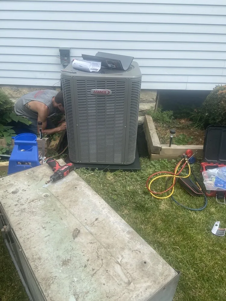 Expert heating and cooling service for residential systems in Tonica, IL by Town & Country Services