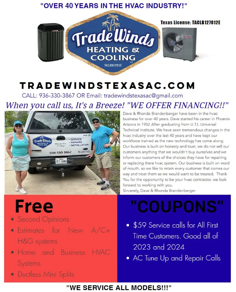 Slide of Trade Winds Texas Ac