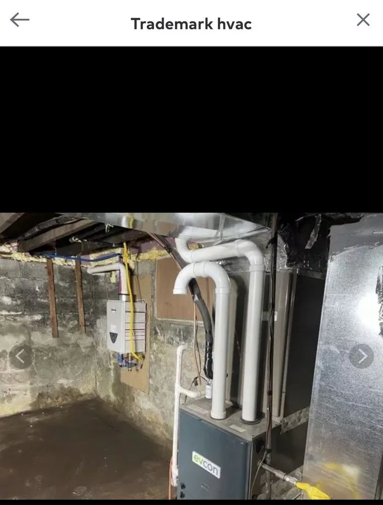 Slide of Trademark Heating and cooling