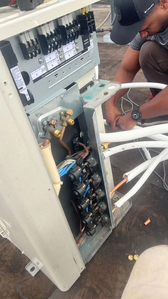 Slide of Trademark Heating and cooling