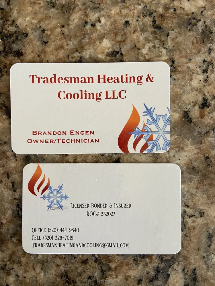 Slide of Tradesman Heating And Cooling