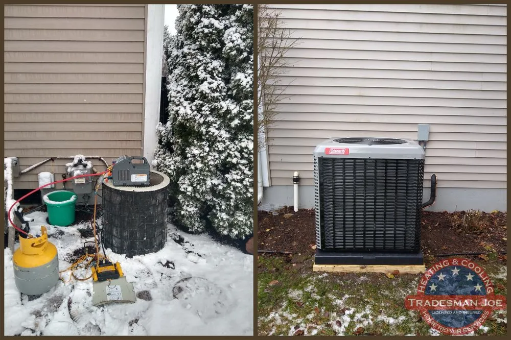 Slide of Tradesman Joe Heating & Cooling