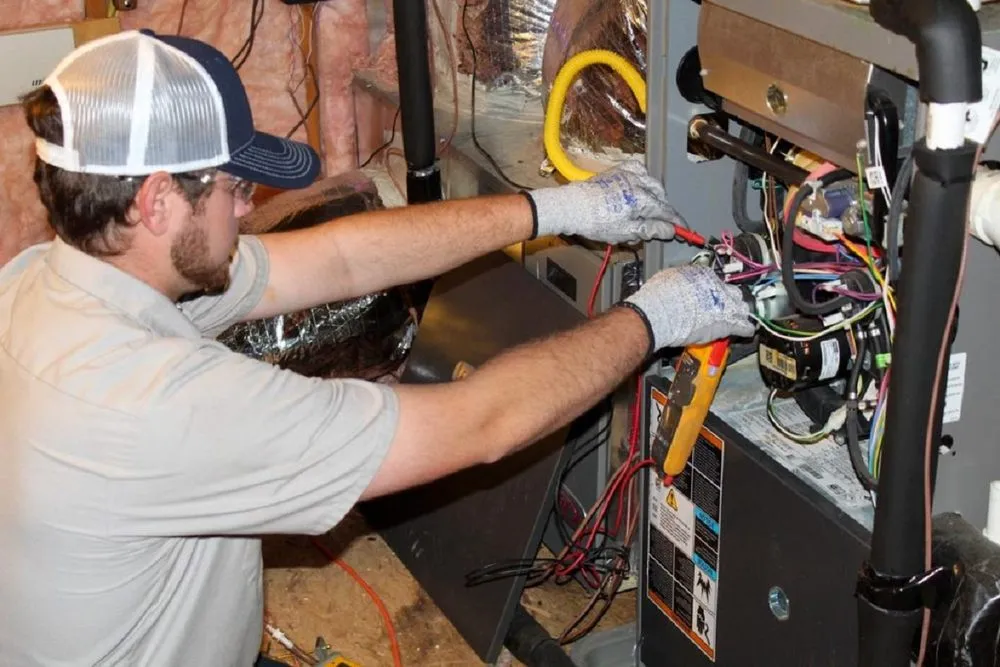 Slide of Trane AC Heating Repair