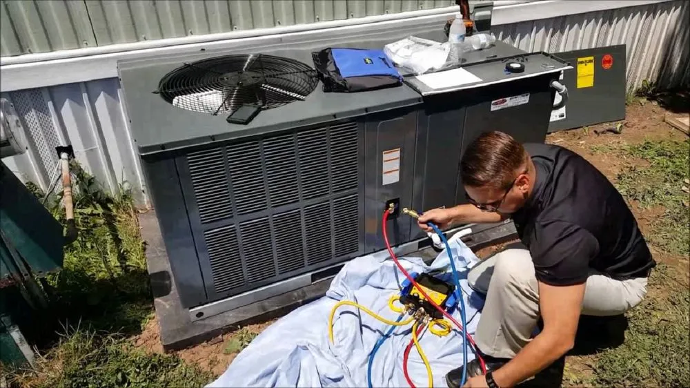 Slide of Trane AC Heating Repair