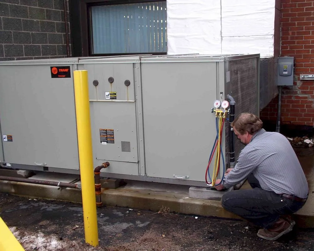 Slide of Trane Superior Heating Installation