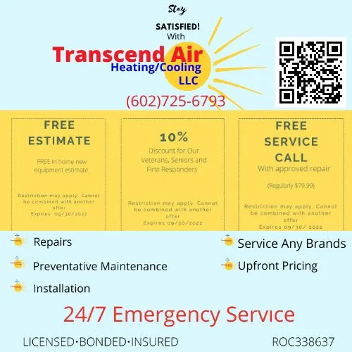 Slide of Transcend Air Heating/Cooling