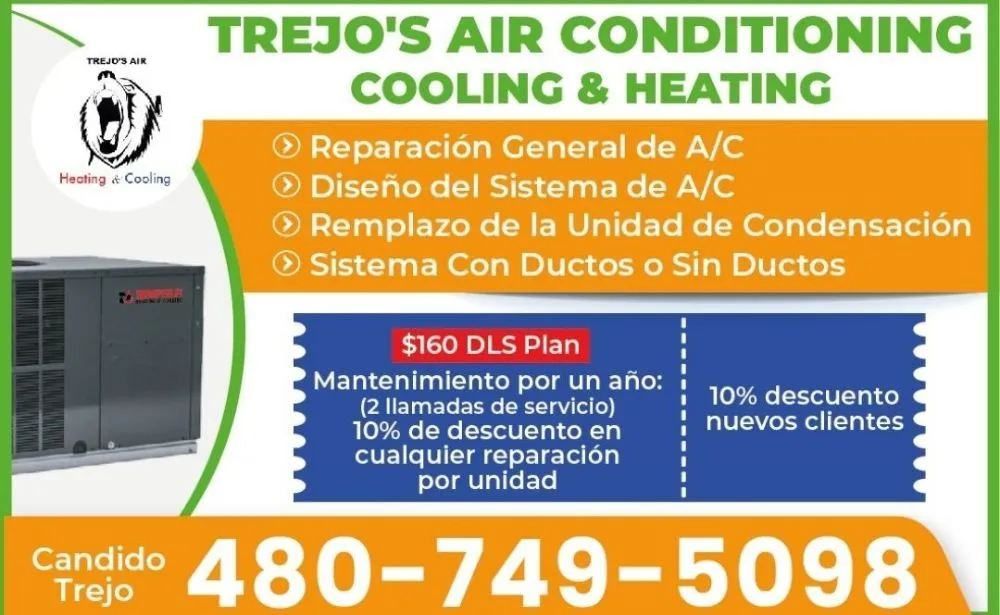 Slide of Trejo's Air Conditioning